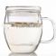 Clear Borolisicate glass tea cup
