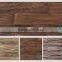 Concrete rustic wood paneling