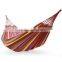 Portable Outdoor Garden Hammock Hang BED Travel Camping Swing Canvas Stripe