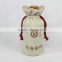 Drawstring Jute Wine Bottle Bags For Wine Package or Use For The Gift Bag