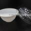 Wholesale PET 460ml Sanitary Transparent Plastic Food Bowl and Lid with SGS Testing
