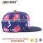 Floral Snapback Hats Custom 3d Design Custom Snapback Hats