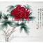 decorative modern flower art paintings on canvas