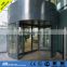 Anhui Mount Huang hotel, 2 wing automatic revolving door, safety glass, stainless steel surface, UL CE certificate