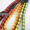 wholesale Polyester material braided dog rope diameter1.5cm*length120cm with width2.5cm dog harness collar