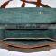Real Goat Leather Bag Vintage Messenger Shoulder Bag Travel Duffle Bag Gymnastic Luggage Bag Gym Bag
