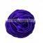solid color satin ribbon roses flower for wedding decoration