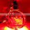 Glass Octagonal Custom Keychain / Promotion Crystal Custom Keychain
