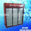 LC/S 1500Y three sliding door High Quality manufacture glass door display freezer
