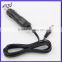 12V/24V auto Car cigarette lighter plug with dc power cable