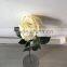 Real Touch White Rose Wedding Bouquet
