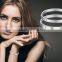 Hot 2016 Fashion Silver Couple Engraved Bf Bangle
