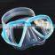 Plastic diving mask for kids and PVC swim goggles for chlidren and teenager diving mask
