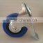 4 inch elastic rubber roller beaing retractable casters
