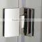 hinged shower door clear tempered glass pannels for bathroom CE ANSI approved 6mm 8mm 10mm