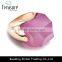 fashion jewelry European and American hot selling golden alloy metal pink stone ring