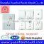 china supplier plastic ABS electrical switch socket products