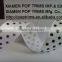 Dots print satin ribbons