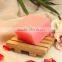  China Supplier Hot Sale 70G 100G Famous Solid Form Rose Extract Skin Whitening Handmade Herbal Soap