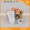 small plastic cosmetic tube for facial gel/ White Soft PE Cosmetic Plastic Tubes