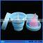 Best selling various colors silicone menstrual folding cups
