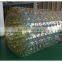 Qihong direct sale best inflatable water wheel, water roller ball for summer