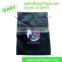 Black Satin Bag Tassel Custom Virgin Hair Packaging for Hair Extension
