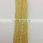 eastern europe apparel decoration metallic golden lurex royal trimming lace
