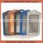 Custom imprinted logo card holder real leather id card holder