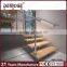 indoor decorative railing straight stairs wooden china