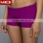 OEM wholesale women hip up tight spandex shorts plain color bodybuilding stretch fabric