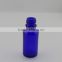5ml 10ml 20ml 30ml 50ml 100ml essential oil glass cobalt blue bottle with dropper