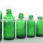 100ml frost green glass bottle for essential oil