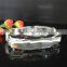 business gift crystal blank glass ashtray custom