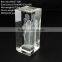 clear 3D laser fashionable crystal engravingl gifts