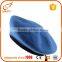2016 wholesale cheap 100% wool black/red berets for man
