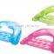 18 pocket lounge , inflatable air water lounge with pillow
