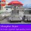 mobile hot-plate cabinet gas hot dog trailer with high hot dog grill and bun warmer