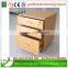 movable drawer file cabinet with lock, 3 drawers cabinet ,wooden chest of drawers