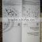 High quality custom product instruction folded flyer / leaflet printing