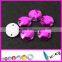 2015 new color fuchsia color sew on crystal rhinestones flatback strass with holes