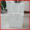 White CMYK Silver Stamping Logo Gift Packaging paper Bag Wholesale