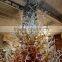 hand blown glass chandelier decoration XO-20150622 Modern glass art chandelier from famous Chinese glass artist Mr Ou LianHua