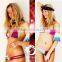 2016 popular sexy crochet bikini swimwear for women