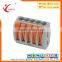 Ningbo Sineyi 222 Seriesblock terminal high quality 5P locking wire terminals wago compact connectors