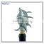 silver foil lighted seahorse bottle stopper/octopus wine bottle stopper with wooden cork make you own wine bottle stopper