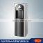 Compressor vertical stand bottled water dispenser with hot and cold taps