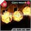 TZFEITIAN CE ROHS approval outdoor decoration paper flower commercial led pendant lighting