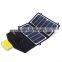 13W waterproof foldable solar mobile phone charger