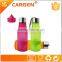 Stylish 500ml tritan frosted fruit infuser water bottle